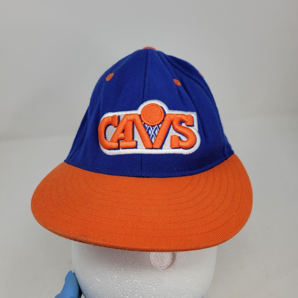 Cleveland Cavaliers Hat‎ Mens 7 1/8 Fitted Baseball Cap Cavs Vintage 100 Wool